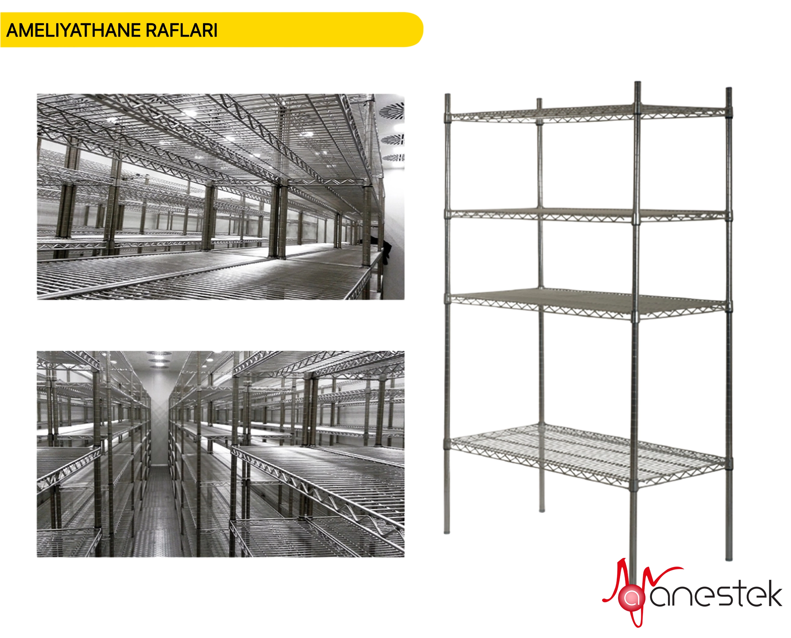 ameliyathane rafları, paslanmaz ameliyathane rafı, medikal raflar, hastane rafları, cerrahi ekipman rafı, ameliyathane depolama, hijyenik raflar, steril raf ünitesi, hastane ekipmanları rafı, ameliyathane dolap ve raf, tıbbi depolama rafı, paslanmaz çelik raf, uzun ömürlü ameliyathane rafı, klinik depolama rafları, ameliyathane aksesuarları, medikal depolama üniteleri