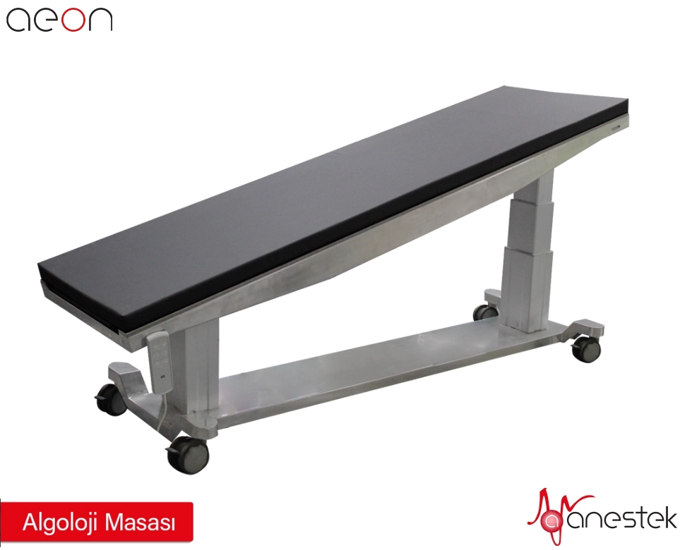 algoloji masası, kanser tedavi masası, tedavi masası, ağrı tedavi masası, ışın geçiren masa, xray masası, ameliyat masası, lateral tilt masa