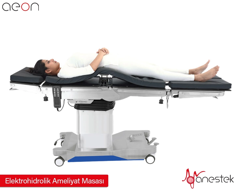 elektrohidrolik ameliyat masası, genel ameliyat masası, ameliyathane masaları, cerrahi ameliyat masası, 5 motorlu ameliyat masası, motorlu ameliyat masası, uzaktan kumandalı ameliyat masası