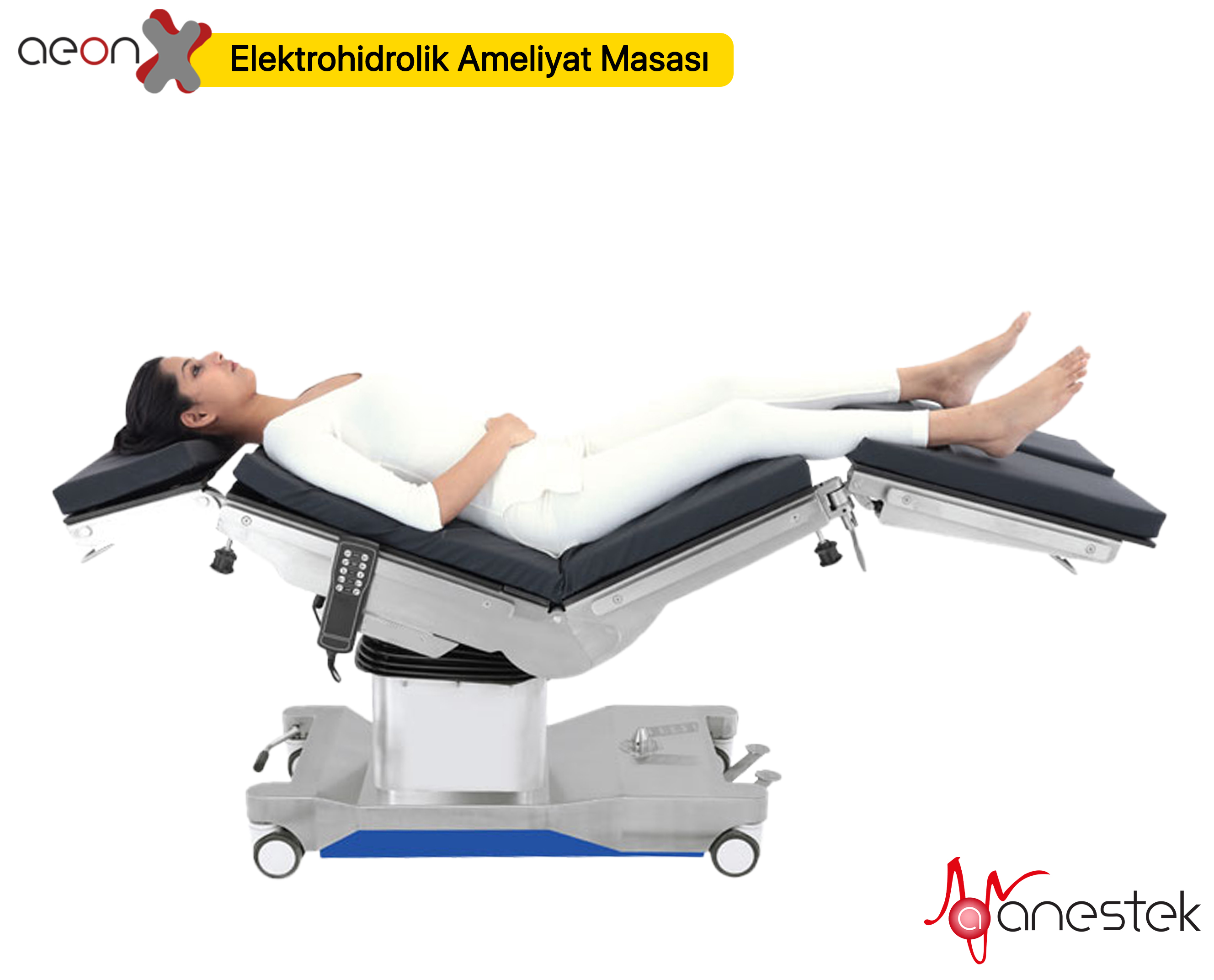 elektrohidrolik ameliyat masası, genel ameliyat masası, ameliyathane masaları, cerrahi ameliyat masası, 5 motorlu ameliyat masası, motorlu ameliyat masası, uzaktan kumandalı ameliyat masası