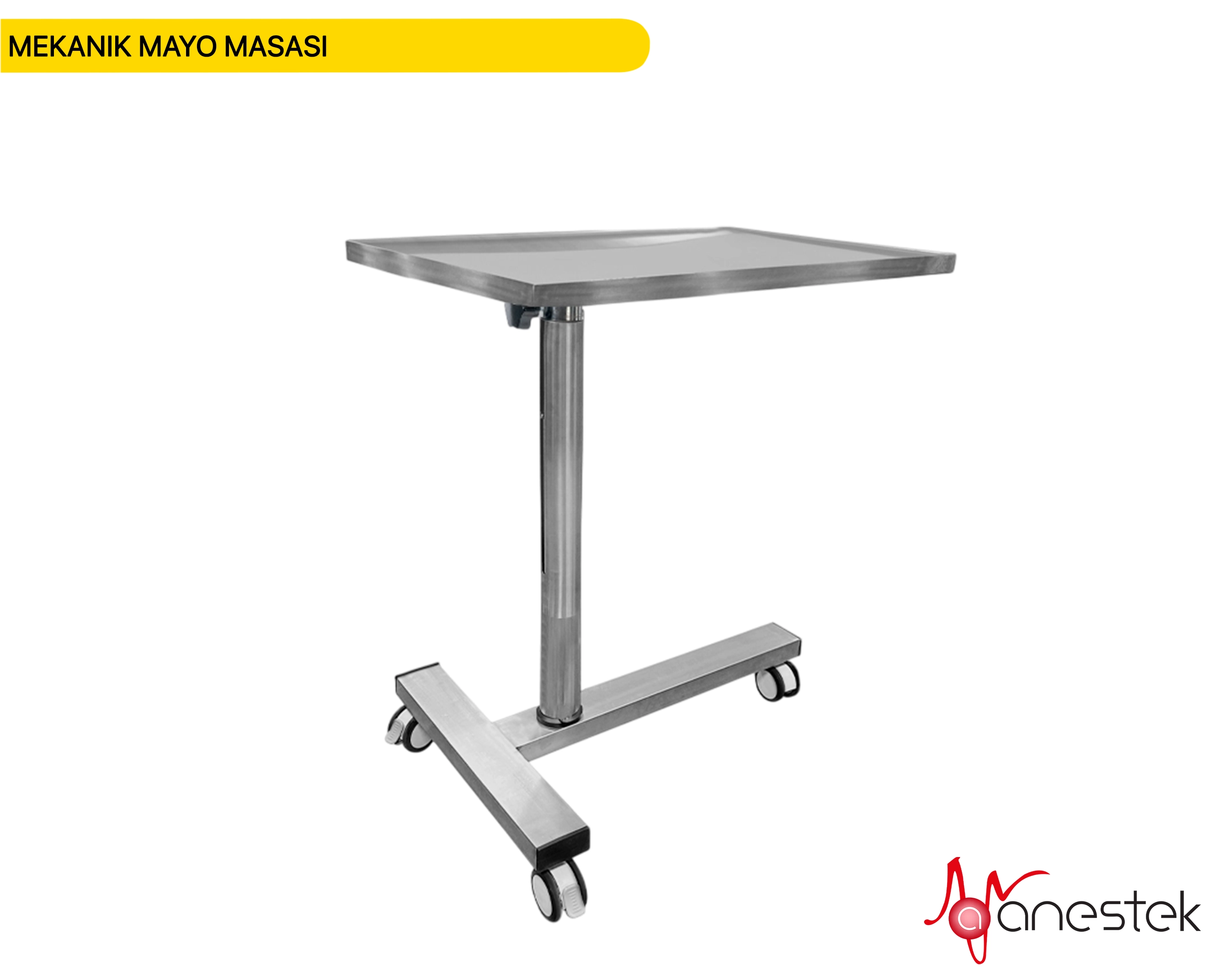 Mekanik mayo masası, manuel mayo masası, mekanik ameliyat masası, genel cerrahi mayo masası, hastane tipi mayo masası, klinik ameliyat masası, ayarlanabilir mekanik ameliyat masası, paslanmaz mayo masası, cerrahi operasyon masası, ameliyathane masası, medikal ameliyat masası, profesyonel cerrahi masa, ameliyathane ekipmanları, medikal cerrahi ekipmanlar, mekanik mayo masası fiyatları